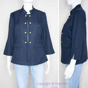 Madison Leigh navy blue blazer‎ jacket,  women's size 10